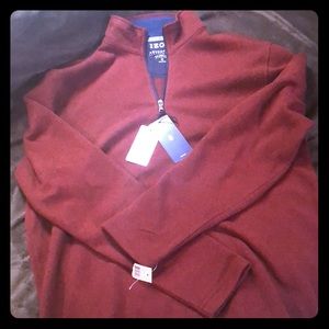 4 for $24 IZOD Burgundy red soft pullover sz M